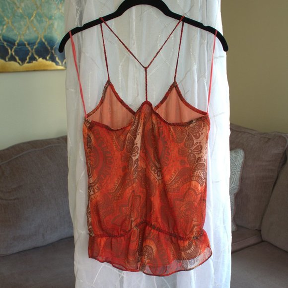 Bundle ✨2/$15 Lauren Conrad Fake Button Down Tank | Spaghetti Strap Tank - Picture 2 of 7